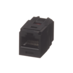 Módulo Acoplador RJ45 a RJ45, Mini-Com, Categoría 6, Color Negro - Image 3