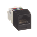 Conector Jack RJ45 Estilo TP, Mini-Com, Categoría 6, de 8 posiciones y 8 cables, Color Negro - Image 3