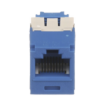 Conector Jack RJ45 Estilo TG, Mini-Com, Categoría 6A, de 8 posiciones y 8 cables, Color Azul - Image 2