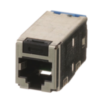 Conector Jack RJ45 Blindado, Estilo TG, Mini-Com, Categoría 6A, de 8 posiciones y 8 cables, Color Negro - Image 2