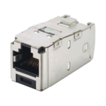 Conector Jack RJ45 Blindado, Estilo TG, Mini-Com, Categoría 6A, de 8 posiciones y 8 cables, Color Negro - Image 5