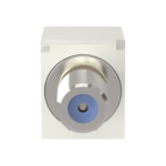 Módulo Acoplador Coaxial Tipo F, Mini-Com, de 75 Ohms, 3.0 GHz, Color Blanco - Image 3