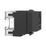 Conector Jack Estilo 110 (de Impacto), Tipo Keystone, Categoría 6A, de 8 posiciones y 8 cables, Color Negro - Image 4