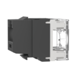 Conector Jack Estilo 110 (de Impacto), Tipo Keystone, Categoría 6A, de 8 posiciones y 8 cables, Color Negro - Image 3