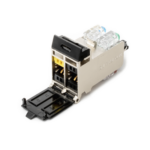 Jack TERA Categoria 7A, Con puerta protectora, Para aplicaciones de servicios compartidos, Color Negro - Image 3