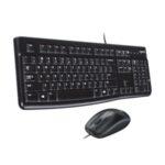 Teclado y Mouse Logitech MK120 Alámbrico USB Color Negro - Image 2