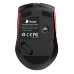 Mouse Nextep Inalámbrico Recargable Switch Encendido 1600 dpi Color Negro-Rojo - Image 2