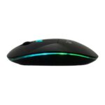 Mouse Nextep Inalámbrico Recargable Delgado/Silencioso RGB 1600 dpi Color Negro - Image 3