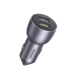 Cargador de Auto 36W | 2 Puertos USB-A | Carga Rápida | Compatible con Vehículos de 12 y 24 VCD | PD3.0 + QC3.0 | Chip Inteligente | Diseño Compacto | Mayor Eficiencia Energética | Aleación de Aluminio. - Image 2
