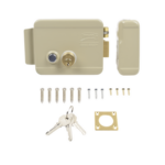 Cerradura Eléctrica / Incluye Llave / Derecha/ Con Botón integrado /Exterior - Image 2