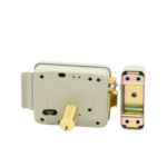 Cerradura Eléctrica con Botón de Salida / Incluye Llave / Exterior / Izquierda - Image 5