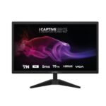 Monitor Plano Acteck 19.5" TN Captive Brite CB215 HD 75Hz-60Hz 5ms 1xVGA 1xHDMI Vesa 75 x 75 mm Negro - Image 3