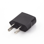 Adaptador de enchufe europea a americano, Calidad PREMIUM @ 6 A ; 110 - 250 Vca - Image 2