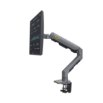Montaje de Escritorio Articulado para Monitores de 27-45" / Soporta hasta 15 kg / Vesa 75 x 75 / 100 x 100 / Acero / Giro: 360° - Image 3
