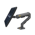 Montaje de Escritorio Articulado para Monitores de 27-45" / Soporta hasta 15 kg / Vesa 75 x 75 / 100 x 100 / Acero / Giro: 360° - Image 5