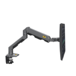 Montaje de Escritorio Articulado para Monitores de 27-45" / Soporta hasta 15 kg / Vesa 75 x 75 / 100 x 100 / Acero / Giro: 360°