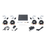 KIT TurboHD 1080p / DVR 4 canales / 4 Cámaras Bala de Metal / H.265+ / 1 Fuente de Poder Profesional / Accesorios de Instalación - Image 2