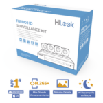 KIT TurboHD 1080p / DVR 4 canales / 4 Cámaras Bala de Metal / H.265+ / 1 Fuente de Poder Profesional / Accesorios de Instalación - Image 3