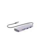Hub (Adaptador) USB - C / 8 en 1 / 1 Salida HDMI (4K) / 1 Salida USB 2.0 / 3 Salidas USB 3.0 / 1 Salida SD (Memoria SD) / 1 Salida TF (Micro SD) / 1 Entrada USB - C (Carga Rapida / 100 Watts) - Image 7