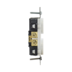 Contacto Dúplex 20 A, 125 V, 2 Polos, 3 Hilos, Cableado Posterior y Lateral, Color Blanco (Nema 5-20R). - Image 5