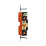 Contacto Dúplex Conexión a Tierra Aislada/ 20 A 125 V/ 2 polos 3 Hilos/ Color naranja/ Nema 5- 20R/ Grado Comercial. - Image 6