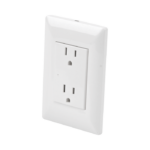 Contacto Inteligente de Pared Doble 120, 15A, con Supresor de Picos Tipo A.
