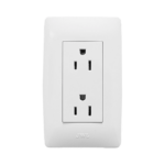 Contacto Dúplex de 127 V~60 Hz 15 A / Color Blanco.
