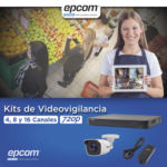 KIT TurboHD 1080p / DVR 4 Canales / 4 Cámaras Bala Metálicas (exterior 2.8 mm) / Transceptores / Conectores / Fuente de Poder Profesional - Image 6