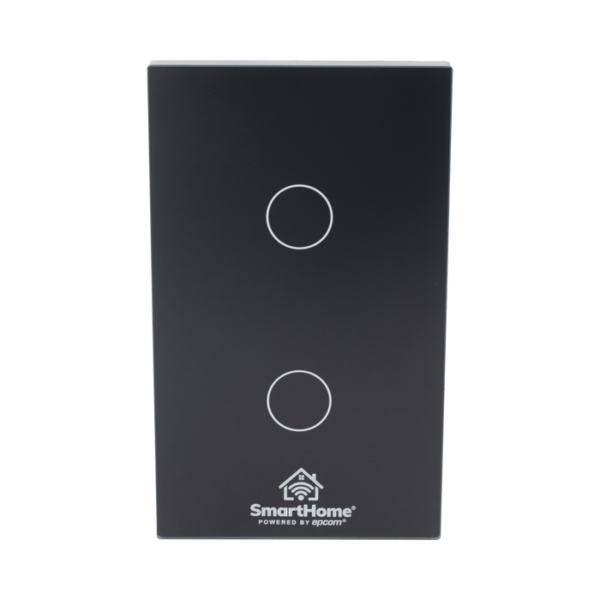 (Wifi) Apagador switch inalámbrico WIFI, control de 2 regresos de carga, 110V