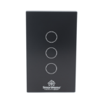(Wifi) Apagador switch inalámbrico WIFI, control de 3 regresos de carga, 110V