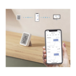 Medidor de temperatura y humedad Datos en pantalla / inalámbrico BLUETOOTH compatible con HUB SwitchBot - Image 4