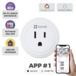 Enchufe Inteligente / Wi-Fi / Control a través de la Aplicación Móvil / Conecte los Dispositivos del Hogar / Permite Personalizar Horarios / Soporta Asistente de Voz de Google y Alexa - Image 4