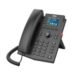 Teléfono IP Wi-Fi empresarial para 4 líneas SIP con pantalla LCD de 2.4 pulgadas a color, Opus y conferencia de 3 vías, PoE. - Image 2