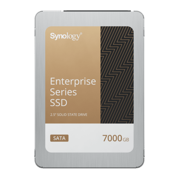 SSD SATA de 2,5" Serie Enterprise | 7000 GB | Alto Rendimiento Estable | Resistencia Empresarial | Protección de Datos Integral | Análisis de Vida Útil | Compatibilidad con Synology DSM | Garantía de 5 Años.