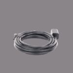 Cable de Extensión Cat6 RJ45 F/UTP / Macho a Hembra / 3m / Método de conexión 568B / Velocidad de transmisión 1000Mbps / Ancho de banda del canal 250MHz /Caja de Cobre / Negro - Image 3