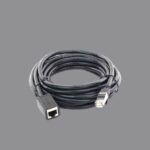 Cable de Extensión Cat6 RJ45 F/UTP / Macho a Hembra / 5m / Método de conexión 568B / Velocidad de transmisión 1000Mbps / Ancho de banda del canal 250MHz /Caja de Cobre / Negro - Image 2