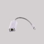 Adaptador de Red USB-C 3.1 (5 Gbps) a RJ45 | Thunderbolt 3 | Admite 10/100/1000 Mbps | Chip Inteligente | Amplia Compatibilidad | Caja de Aluminio | Longitud del cable 10 cm. - Image 4