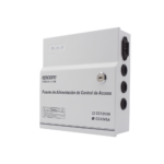 Fuente de Alimentación / 1 Salida 11-15 Vcc / 5 A / Temporizador Integrado / Con Capacidad de Batería de Respaldo / Requiere Batería / Aplicaciones en sistemas de control de Acceso