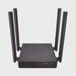 Router Inalámbrico doble banda AC, 2.4 GHz y 5 GHz Hasta 1200 Mbps, 4 antenas externas omnidireccional, 4 Puertos LAN 10/100 Mbps, 1 Puerto WAN 10/100 Mbps, Versión 6