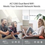 Router Inalámbrico AC 1200 / Doble Banda MU-MIMO / 1 puerto WAN 10/100/1000 Mbps / 4 puertos LAN 10/100/1000 Mbps / Compatible con EasyMesh / Administración Web o App Tether - Image 4
