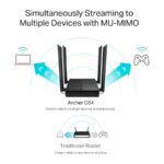 Router Inalámbrico AC 1200 / Doble Banda MU-MIMO / 1 puerto WAN 10/100/1000 Mbps / 4 puertos LAN 10/100/1000 Mbps / Compatible con EasyMesh / Administración Web o App Tether - Image 5