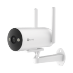 Cámara Bala / 4G / Resolución 3 Megapixel (2K) / Visión Nocturna en Color / AI Detección de Humanos y Vehículos / Defensa Activa con Sirena y Luz Estroboscópica / IP67