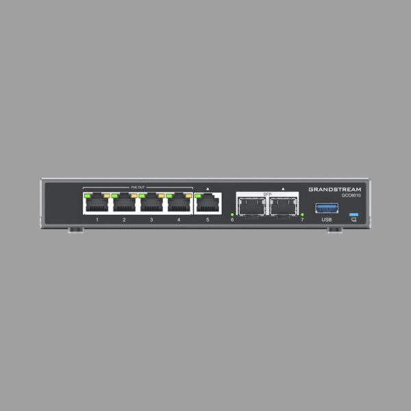 4 en 1: Firewall Nueva Generación, Router, PBX IP, Switch Gigabit de 5 Puertos (4 PoE) y 2 Puertos SFP 2.5 Gigabit