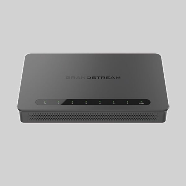 Router Gigabit VPN / Balanceador de cargas / 30,000 sesiones NAT / 6 puertos 10/100/1000 Mbps (WAN/LAN) / Compatible con GWN Cloud.