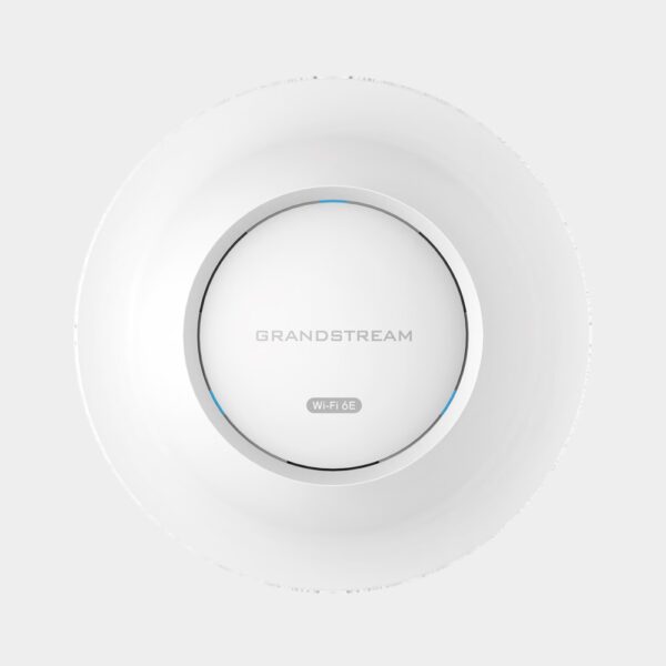 Punto de acceso Wi-Fi 6E tribanda GWN 802.11ax, con administración desde la nube gratuita o stand-alone.