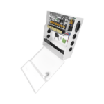 Fuente de Poder con ajuste de voltaje de 11- 15 Vcc / 10 A / 9 Salidas / Capacidad de Batería de Respaldo / Requiere Batería / Voltaje de Entrada 96-264 Vca - Image 3