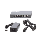 Switch Administrable PoE con 5 puertos Gigabit, 4 PoE 802.3af/at, gestión gratuita desde la nube, 54w - Image 5