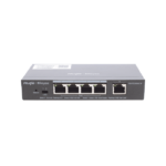 Switch Administrable PoE con 5 puertos Gigabit, 4 PoE 802.3af/at, gestión gratuita desde la nube, 54w
