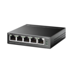 Switch PoE No Administrable de Escritorio / 5 puertos 10/100 Mbps / 4 puertos PoE af / Presupuesto 41 W / Modo extensor PoE hasta 250 metros / Calidad video prioritaria - Image 2