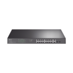 Switch no administrable de 16 puertos 10/100/1000Mbps y PoE af/at, 2 puertos SFP hasta 250W. - Image 2